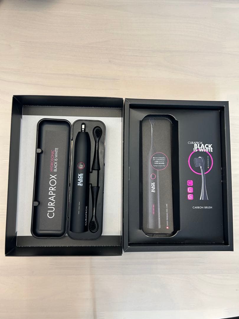 CURAPROX BLACK IS WHITE ソニック歯ブラシ