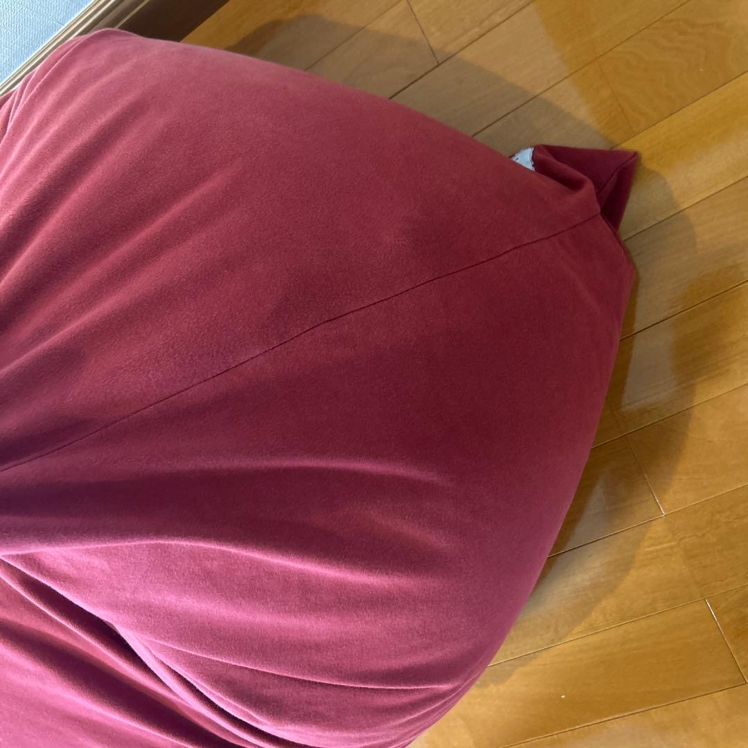 ヨギボーマックスYogibo Max ビーズクッション ワインレッド