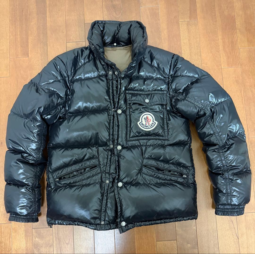 国内正規品 MONCLER ダウンジャケット K2 ブラック
