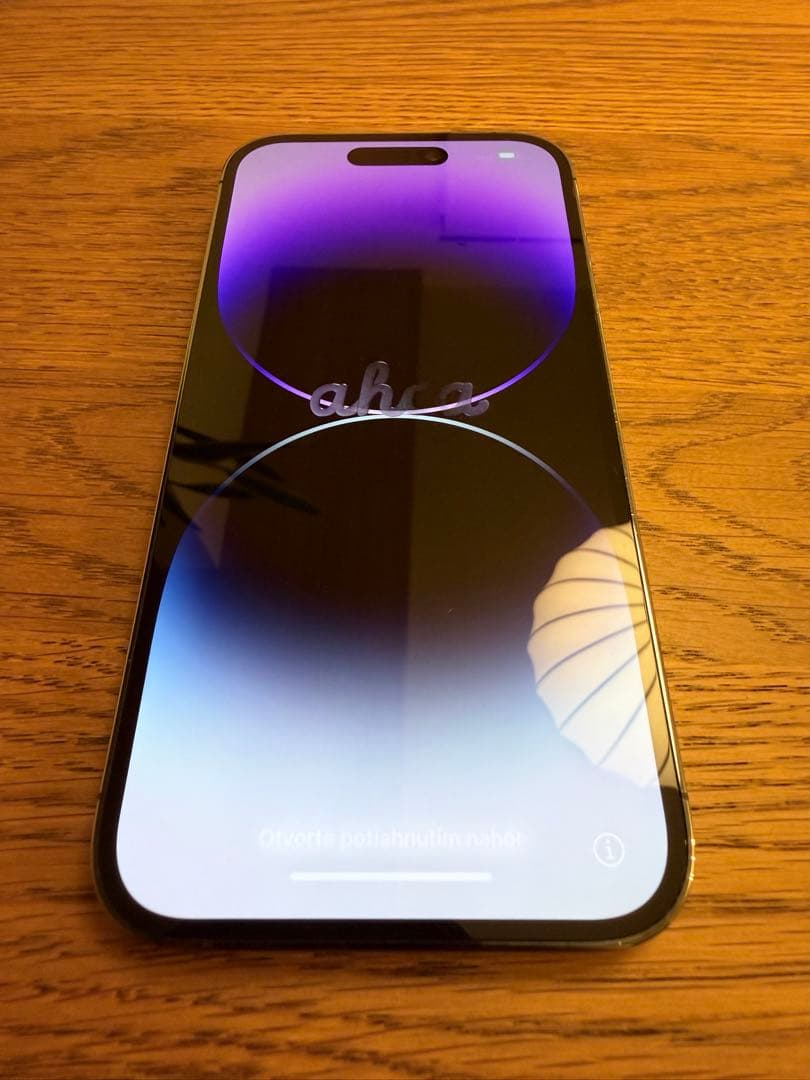 iPhone 14 pro 256GB ディープパープル　SIMフリー