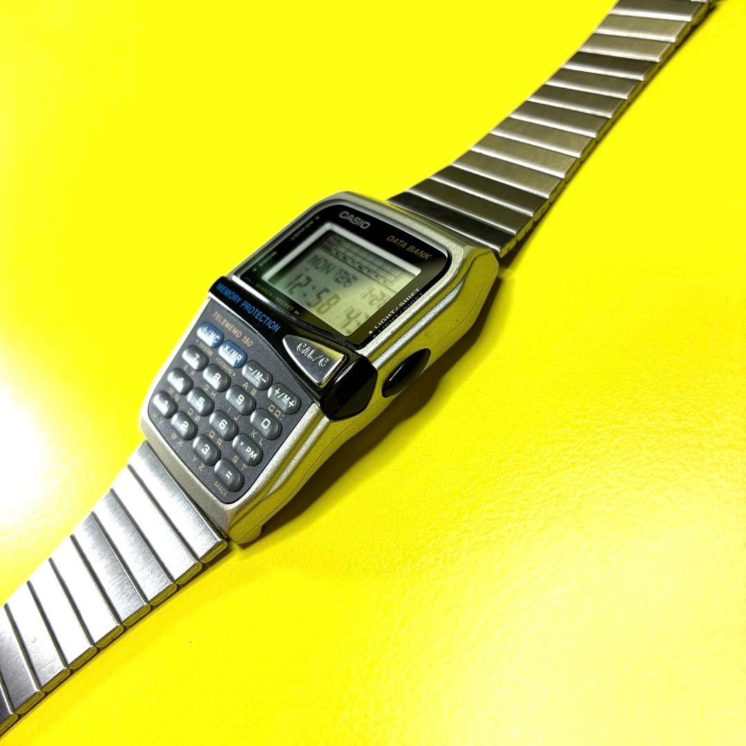 CASIO DATA BANK MEMORY PROTECTION 腕時計
