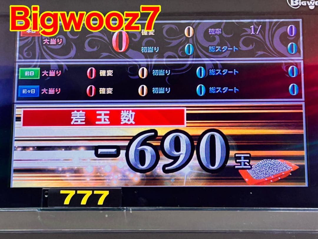 家庭用加工済•データカウンター・ビッグウォーズ7パチンコ用・シンプル解説書付き