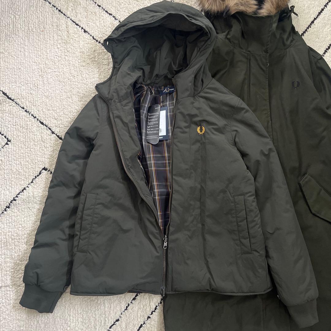 新品 FRED PERRY モッズコート フィッシュテール 3WAYライナー付き