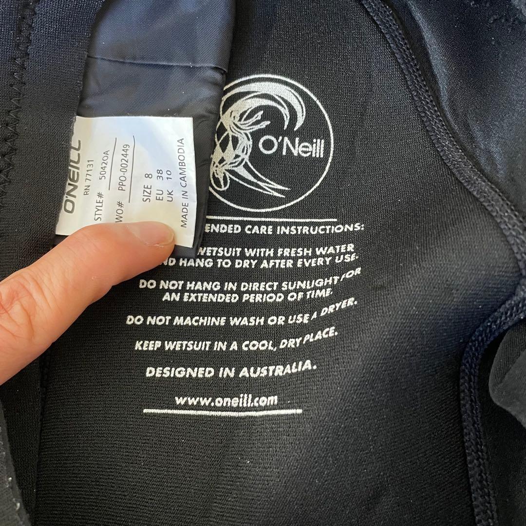 O'NEILL フルスーツ ブラック3/2mm