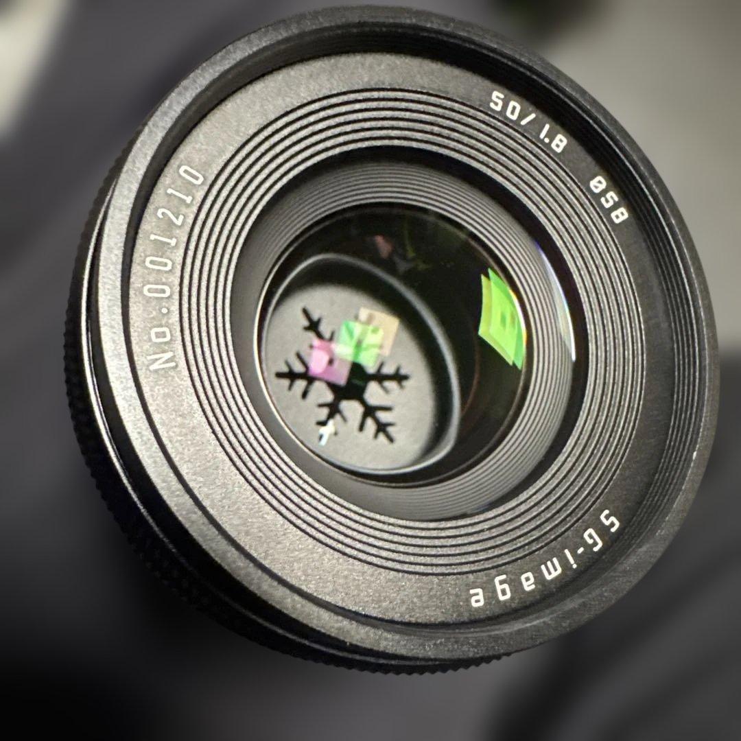 SG-image 50mm F1.8 ファントムレンズ Eマウント