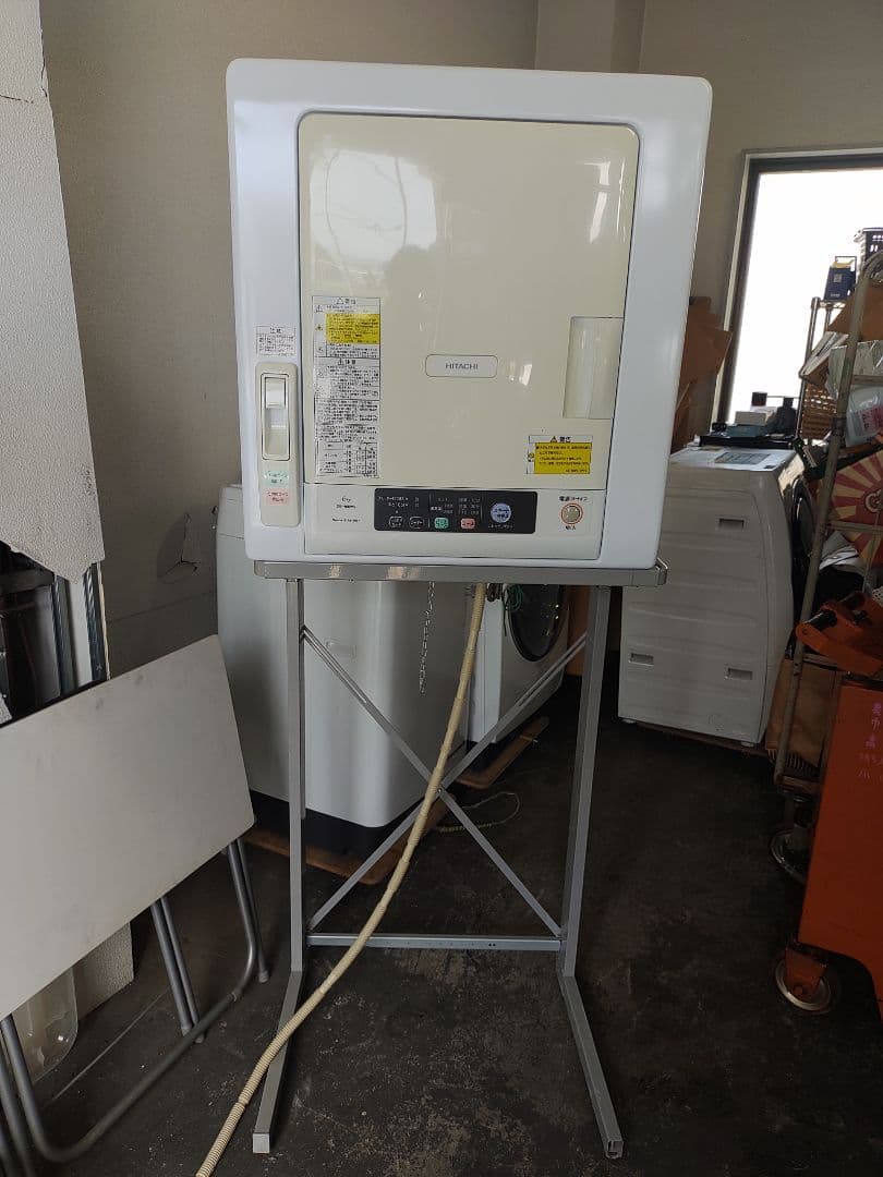 HITACHI 電気衣類乾燥機 DE-N60WV 6.0kg 2017年製　広島