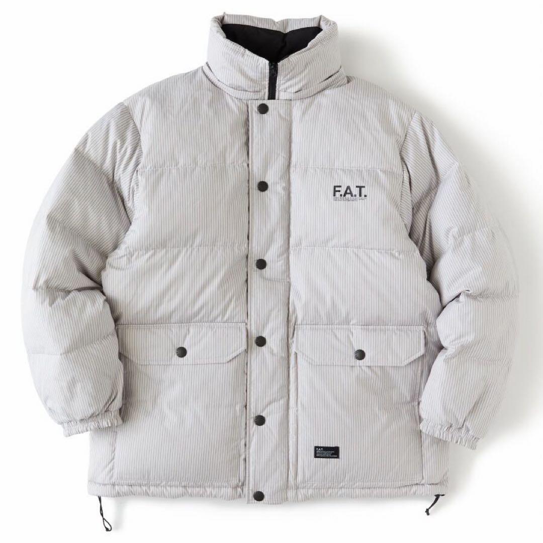 FAT DUBRIPE ダウンジャケットパーカー　skinny