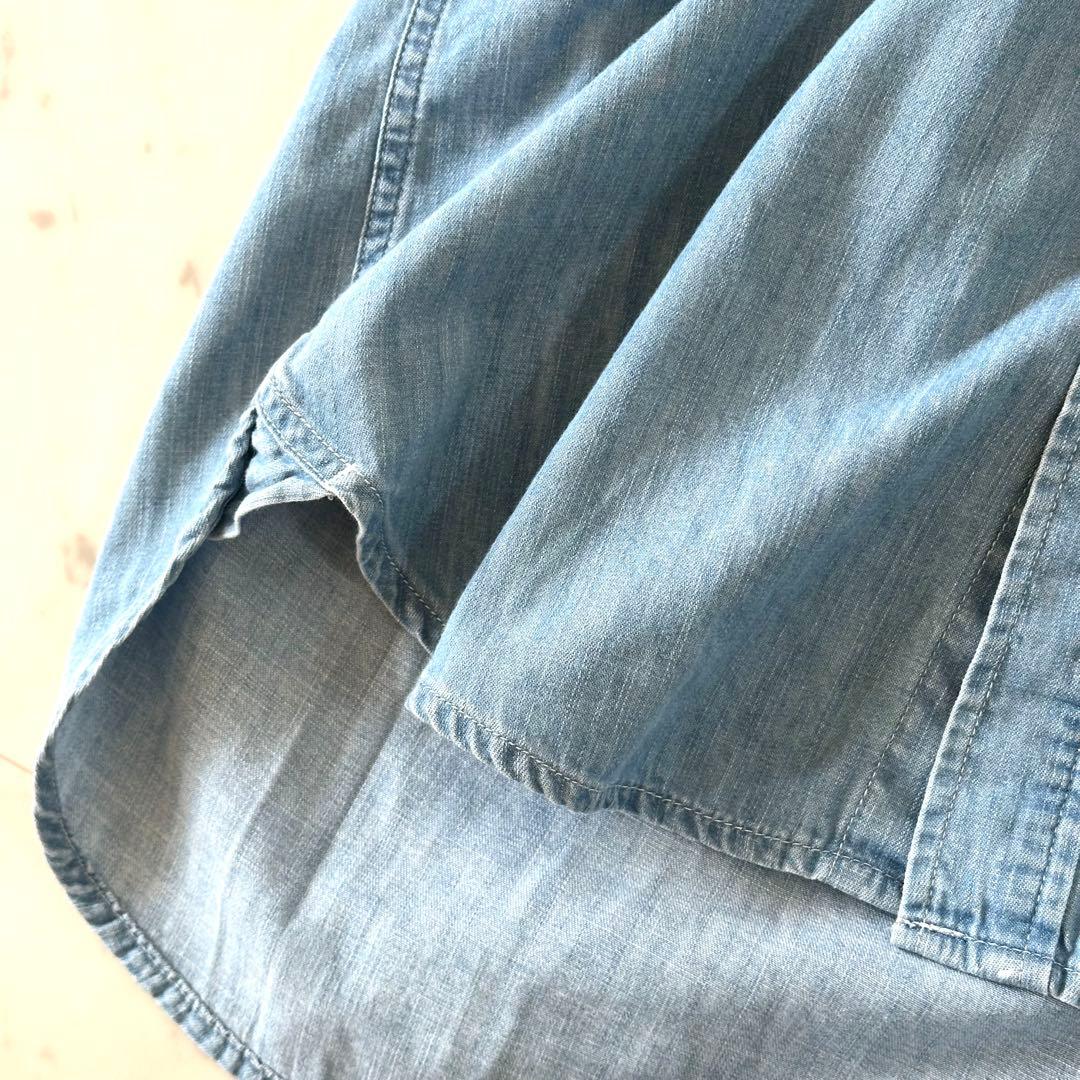 極美品♪ LEE別注 フレームワーク ヴィンテージ ライク デニムシャツ 近年