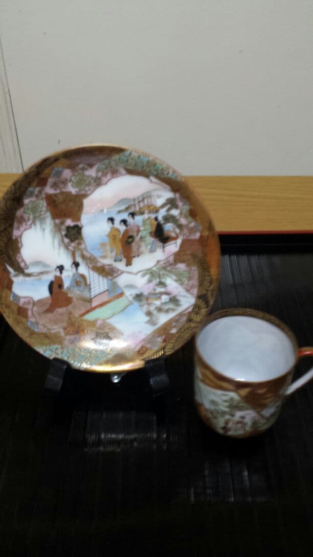 九谷焼　コーヒーカップ