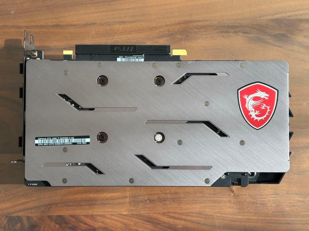 MSI GeForce GTX 1660 Ti GAMING X 6G 箱なし