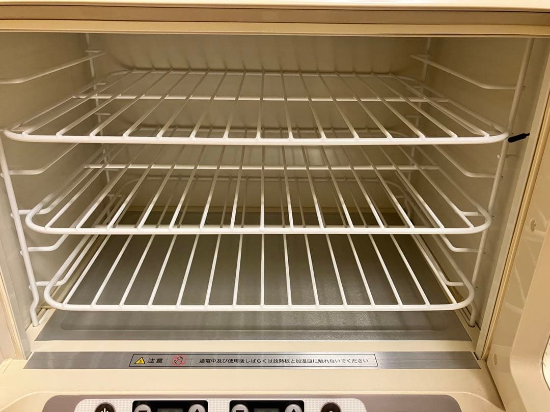 マイコン制御　電子発酵器　SK555 説明書付き　パン発酵器　JHBS