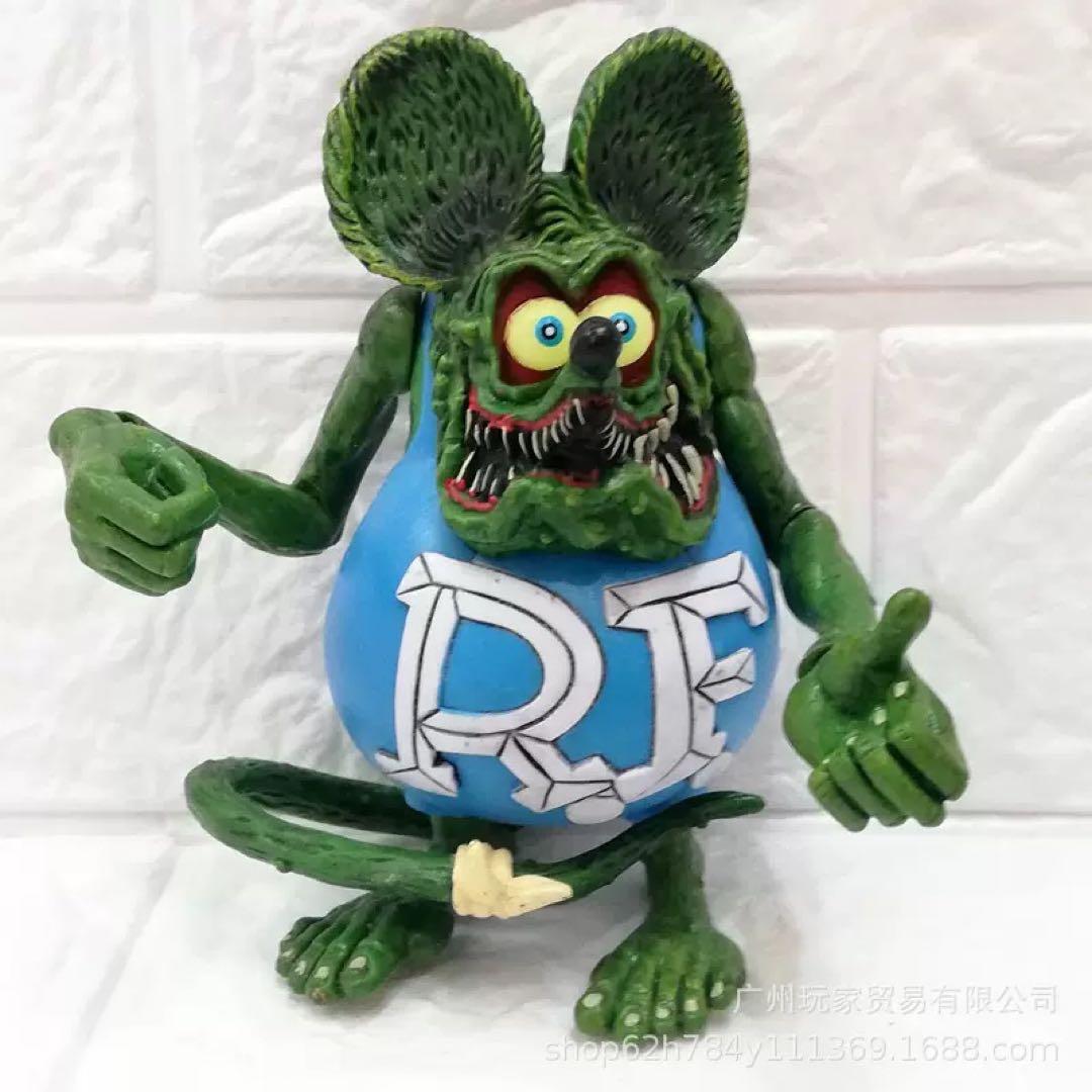 新品未開封　ラットフィンク　フィギュア　手足可動式　5体セット