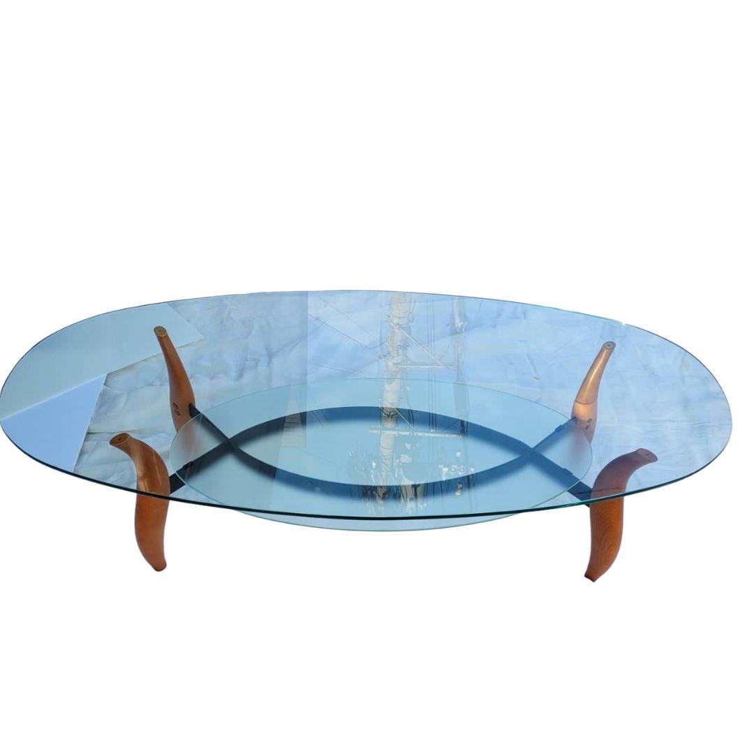 【極希少】ACTUS アクタス porada ポラダ ガラステーブル