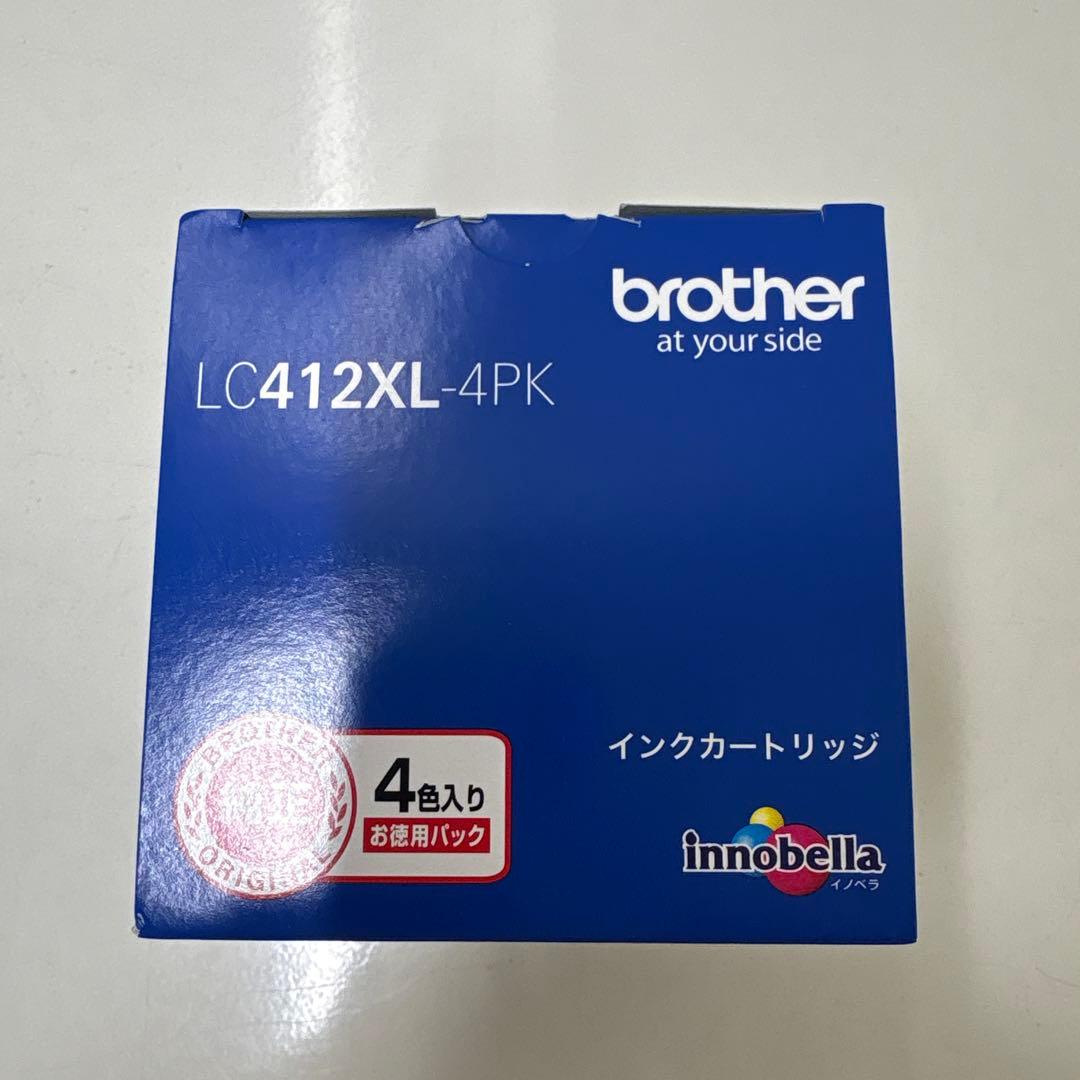 LC412XL-4PK brother 純正インクカートリッジ 大容量4色パック