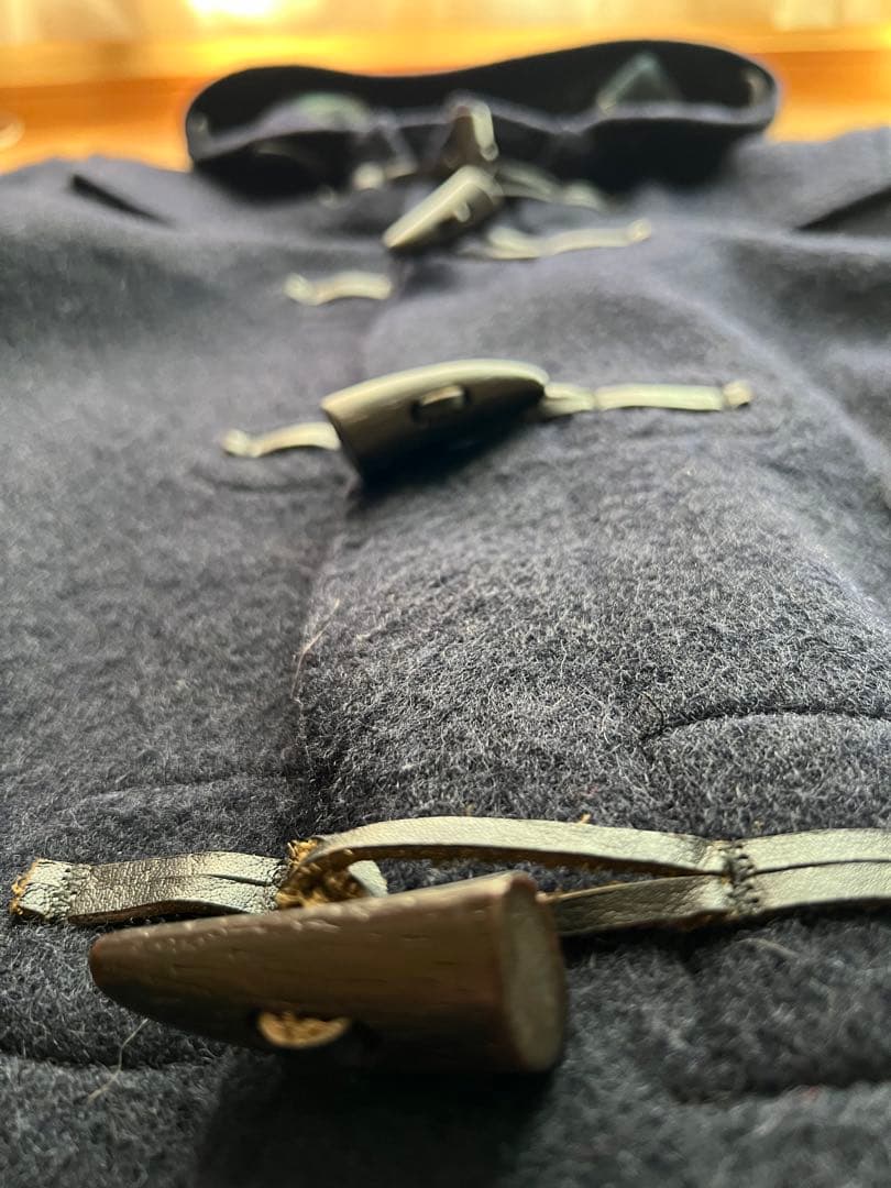 80's Burberrysバーバリーズ正規・英国製ヴィンテージダッフルコートS