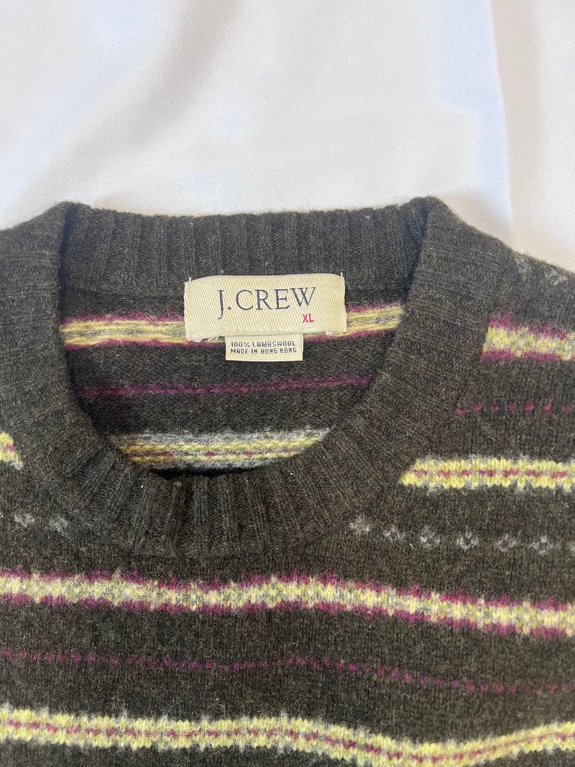 J.Crew ストライプ　セーター　90s