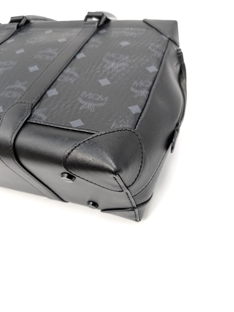 極美品✨ ＭＣＭ 2wayバッグ ヴィセトス レザー ブラック 0KQ