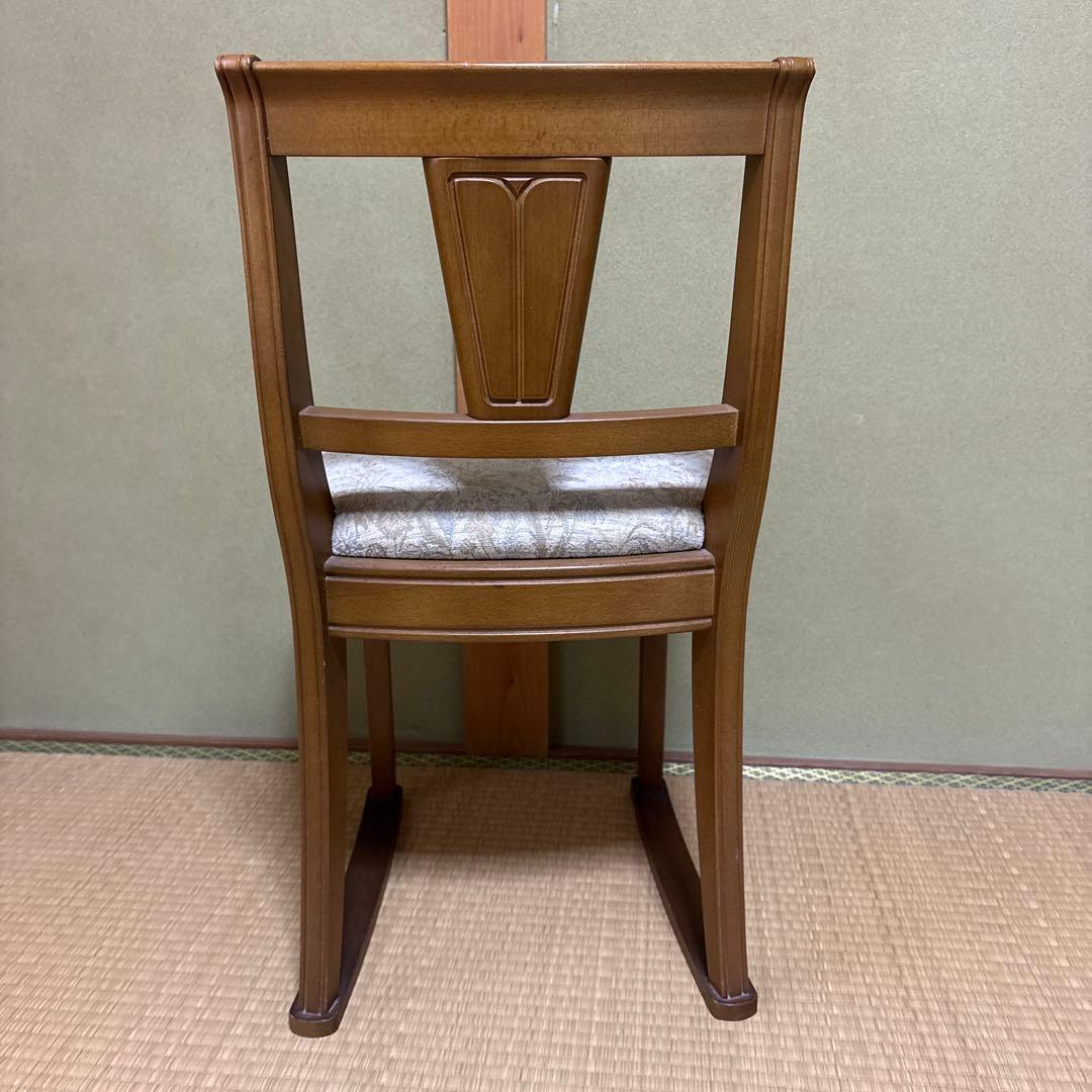 ブラウン 木製 ダイニングチェア ビオラ アイボリー KG-TS-0160 1脚