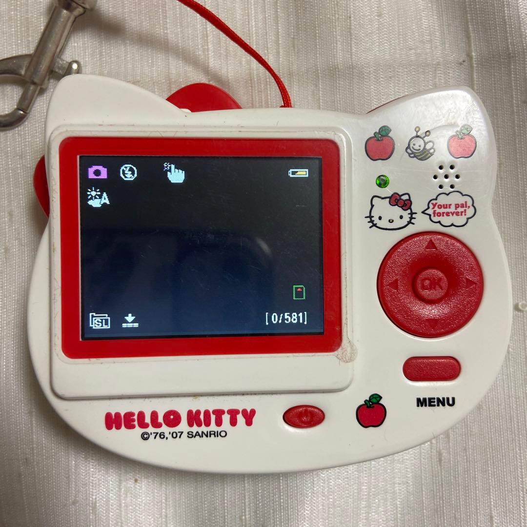 ハローキティ フェイス型デジタルカメラ サンリオ  限定品