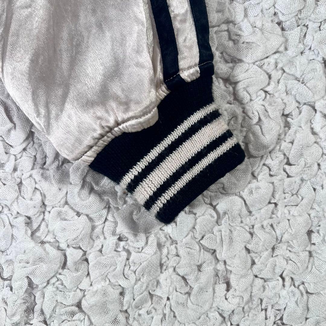 『AVIREX』　スカジャン　リバーシブル　龍　虎　ビッグ刺繍　ブラック　【F】