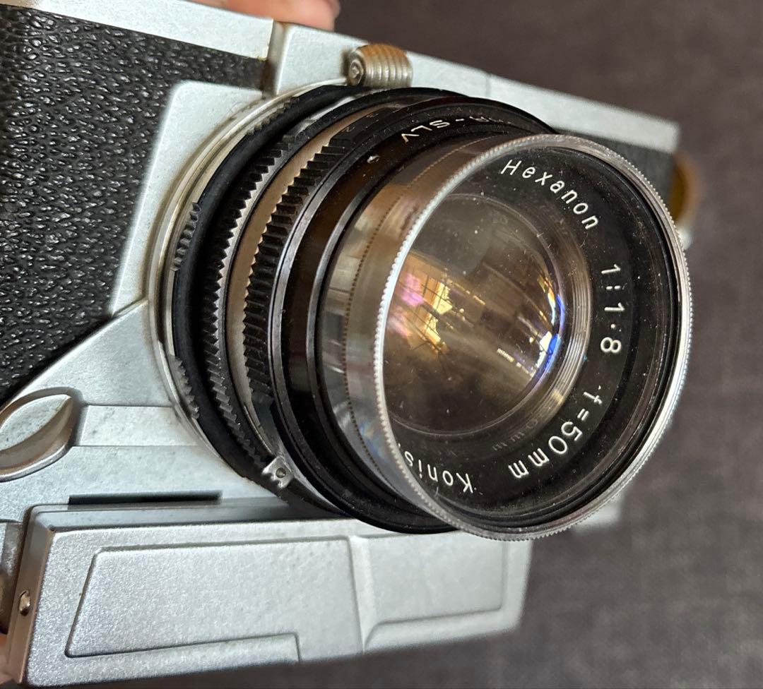 Konica IIIM 411468 カメラ(ジャンク) ケース付き