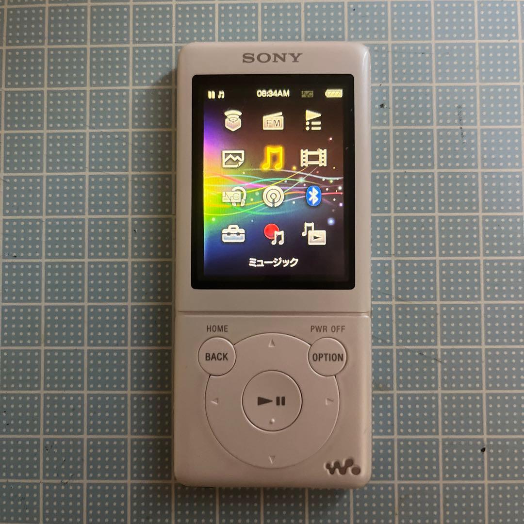 [極美品]SONY ウォークマン NW-S775 Bluetooth対応 色:白