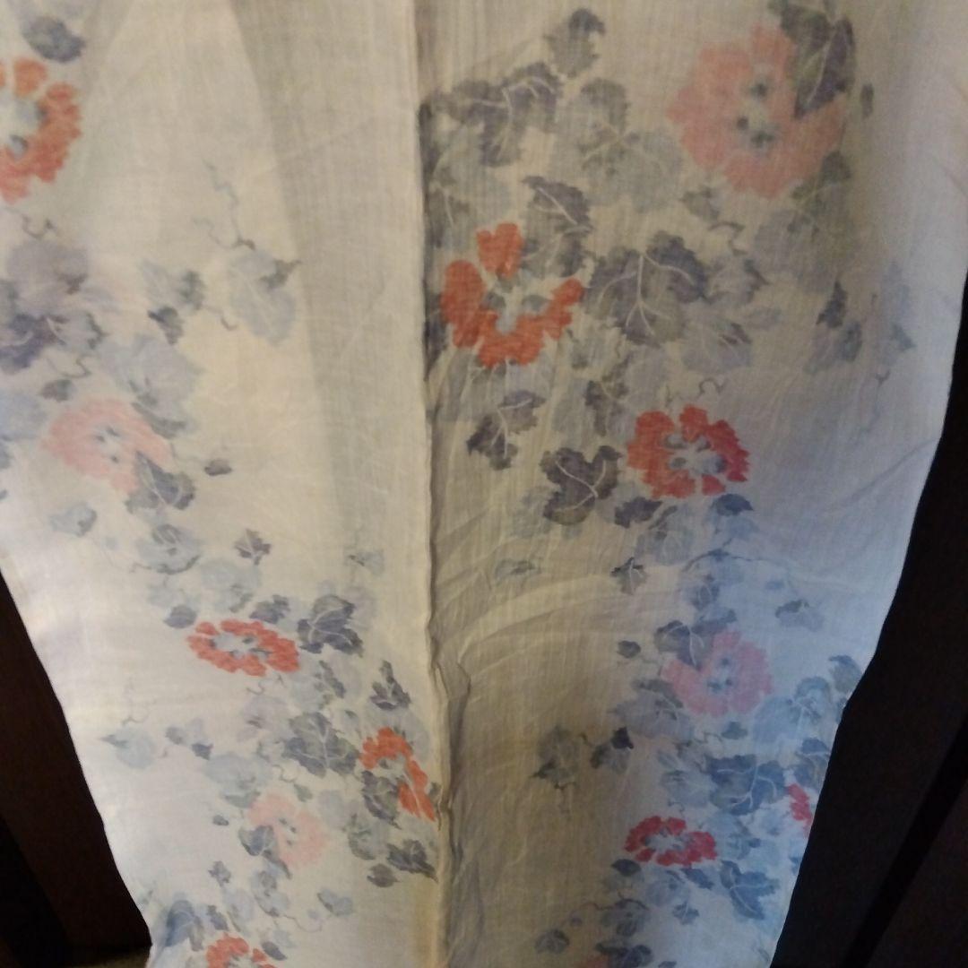 越後上布　小千谷ちぢみ　本麻　着物　着用可　リメイク　素材