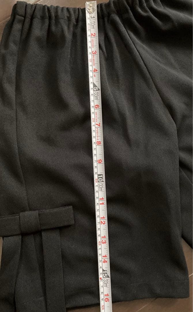 カプリシャスミー　capriciousmie サイドリボンバミューダパンツ