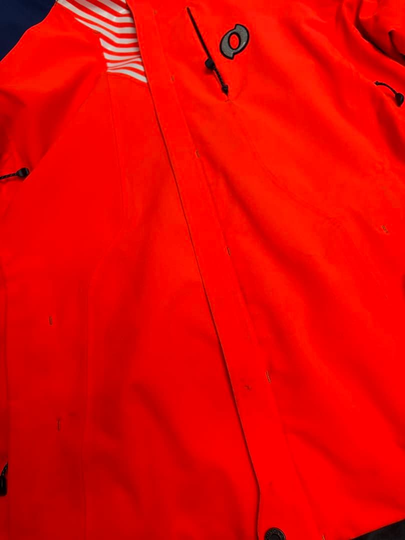 【非売品モデル】ONYONE オレンジ/ネイビー スキーウェア Oサイズ