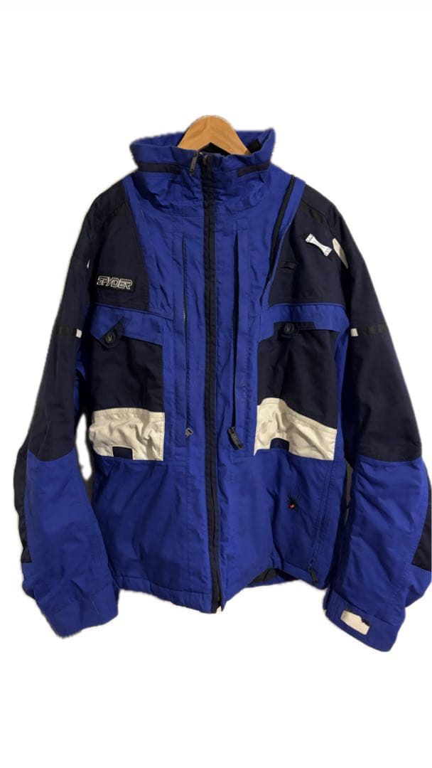 スキー Spyder USA Ski board Jacket Blue