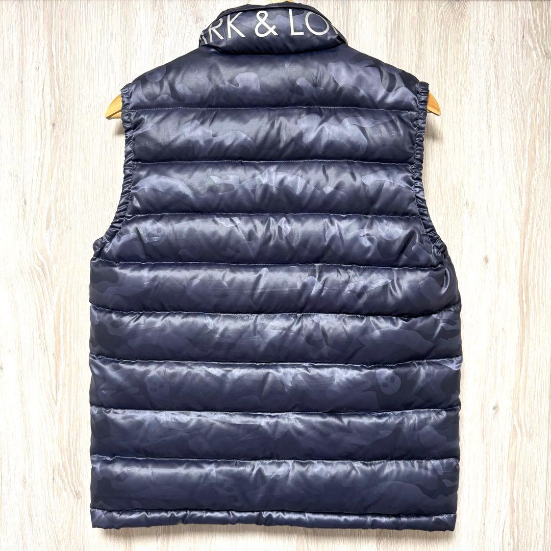 MARK & LONA マークアンドロナ ダウン　ベスト　カモフラ 迷彩