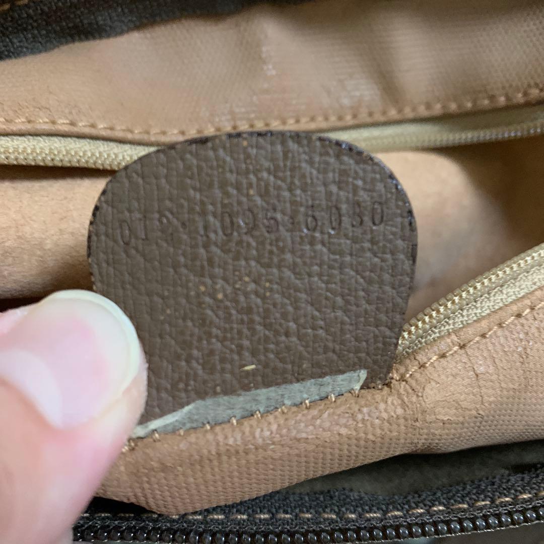 GUCCI GGパターン ボストンバッグ　ヴィンテージ