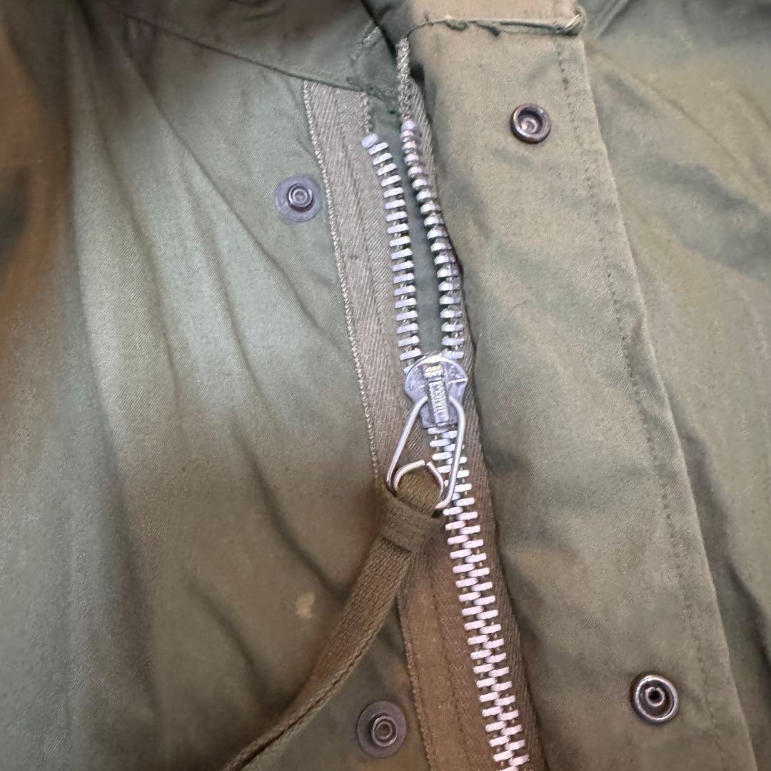 実物 新品 70s M-65 フィッシュテール フィールドパーカー アルミXS