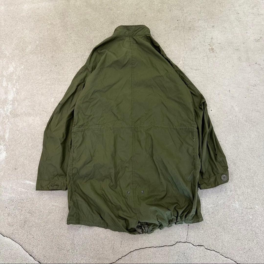 実物 新品 70s M-65 フィッシュテール フィールドパーカー アルミXS