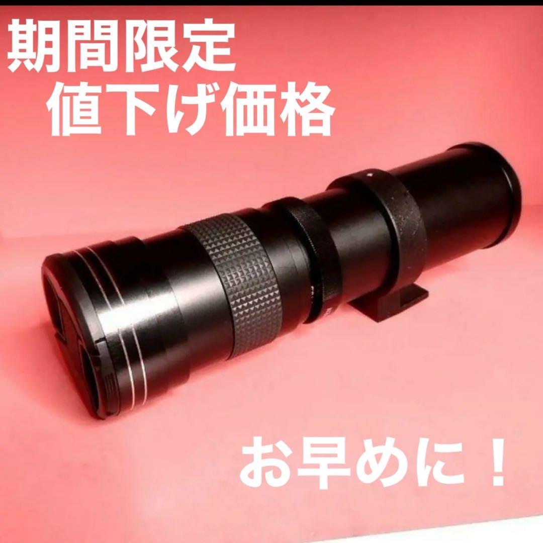 Canon 超望遠ズームレンズ　サードパーティ製品　サポート付き！アダプター付き