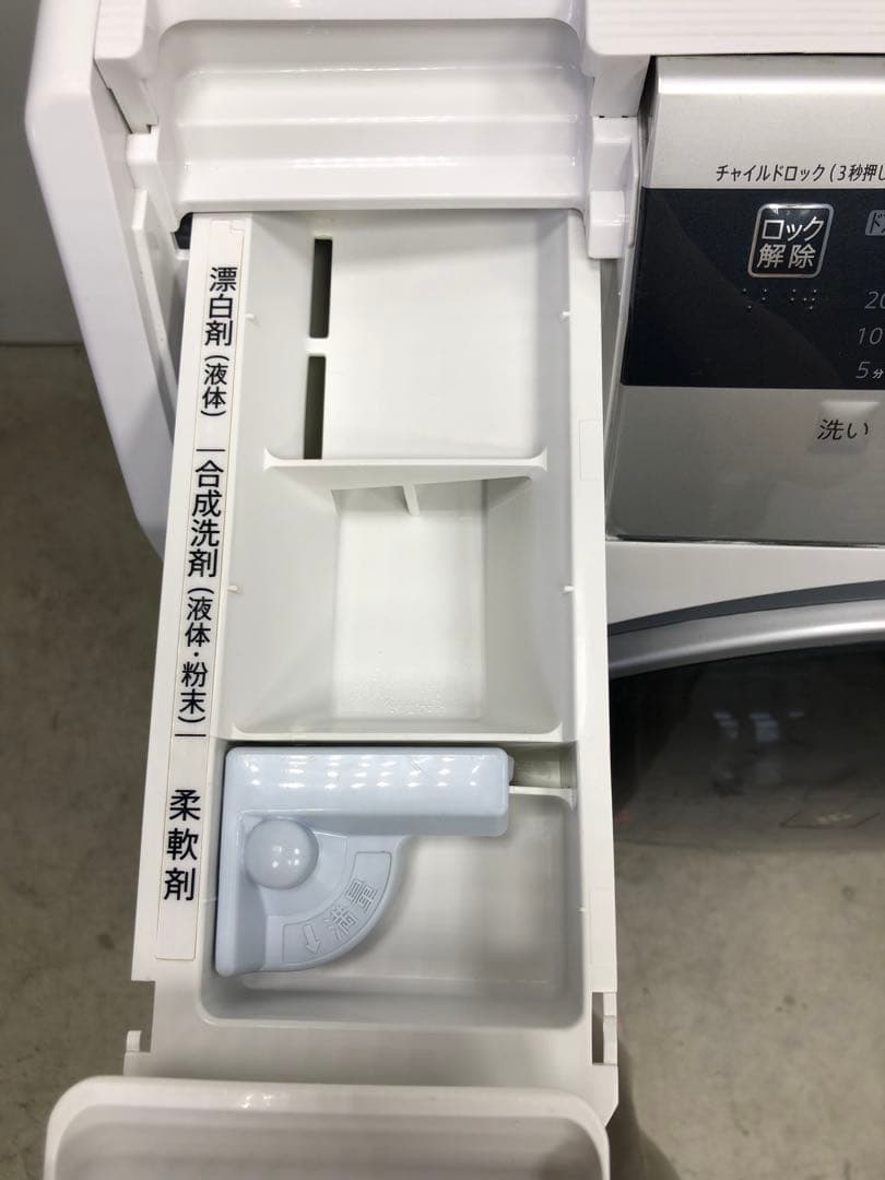 ES-ZH1 シャープ　分解洗浄済み　マイクロ高圧洗浄 ドラム式洗濯乾燥機