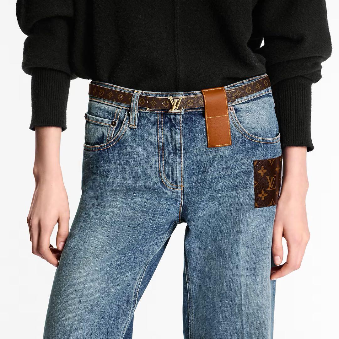 LOUIS VUITTON✨ ベルト・プリティー LV 20MM リバーシブル