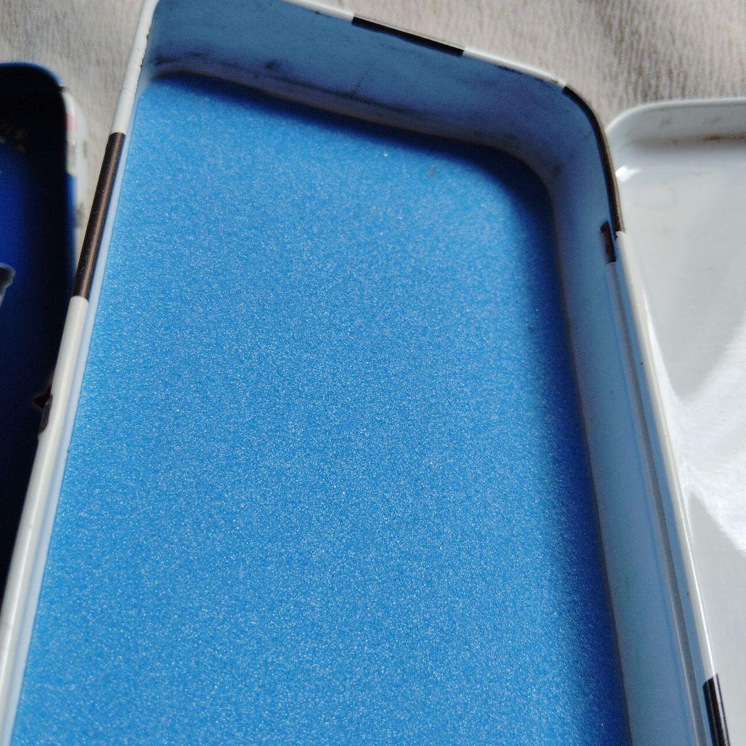 激レア！昭和レトロ　SAN-X 牛デザイン 筆箱 1988年製　筆入れ　缶ケース