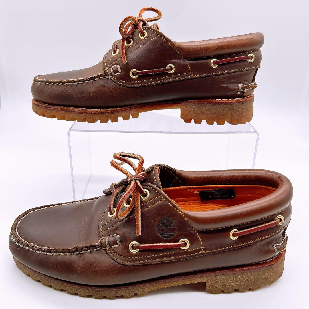 Timberland ティンバーランド 26 デッキシューズ 3eye モカシン