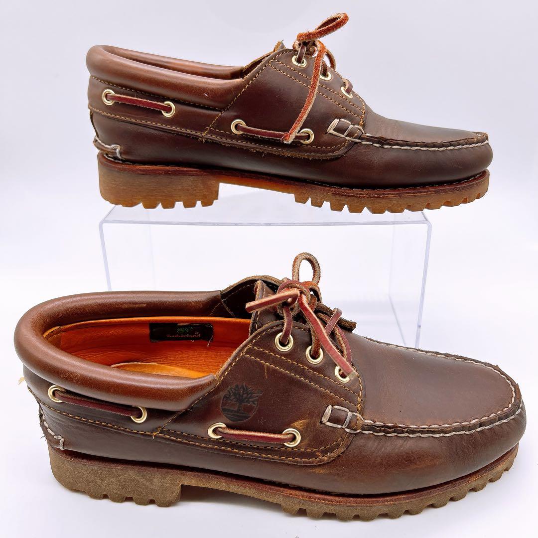 Timberland ティンバーランド 26 デッキシューズ 3eye モカシン