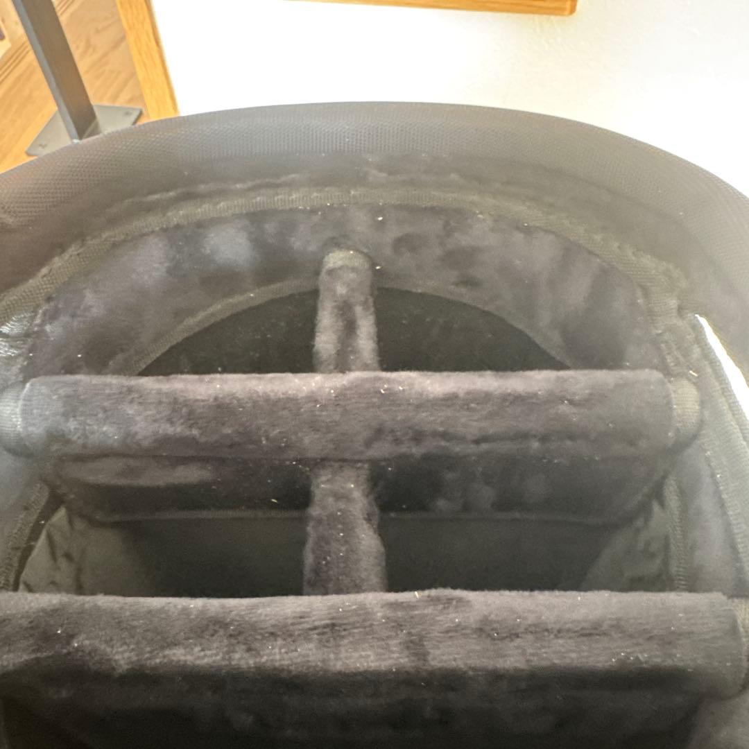 BRIEFING CR-3 #2ゴルフバッグ ブラック アイアンヘッドカバー付き