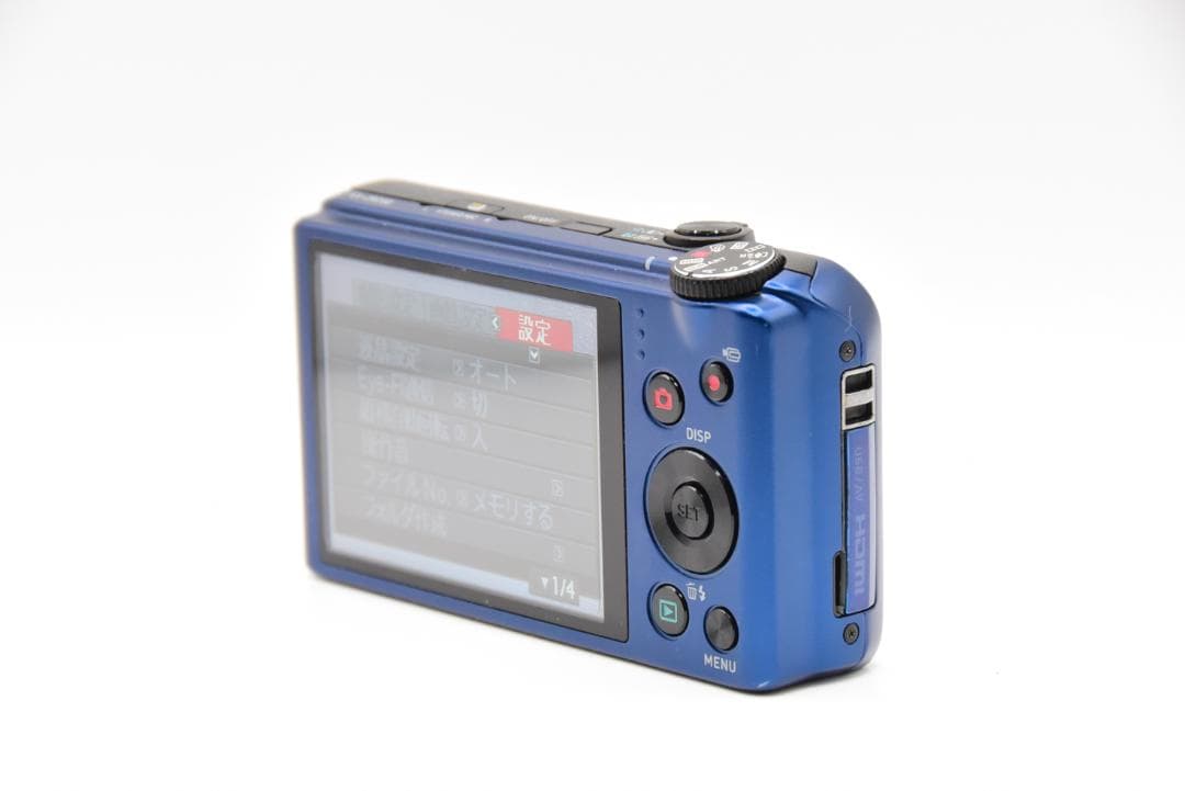 ■ 美品 ■ CASIO EXILIM EX-ZR200 ブルー《動作OK》