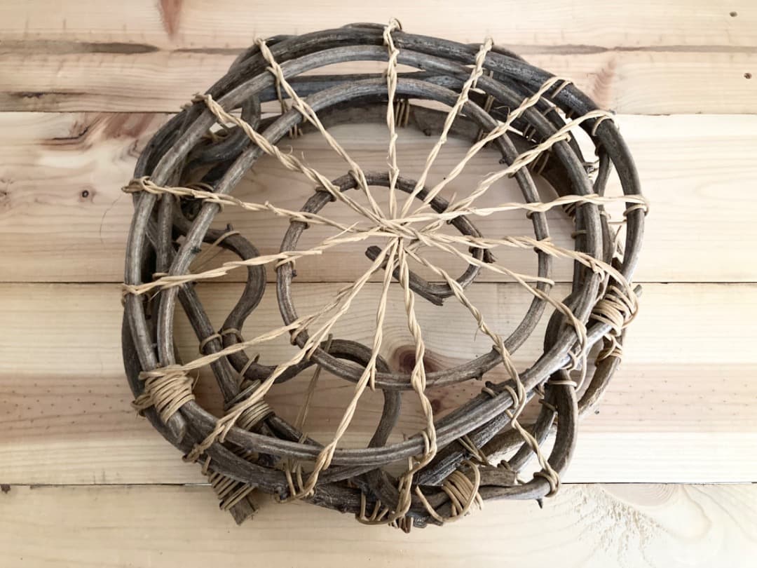 つる籠　天然素材　あけび　3個セット