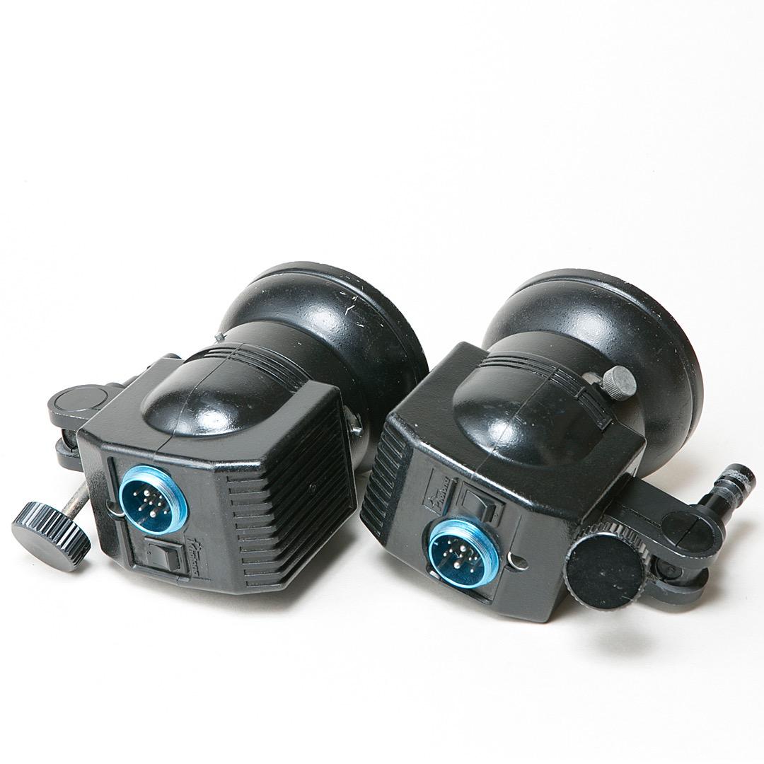 ひでちゃん　ストロボミニ ヘッドx2