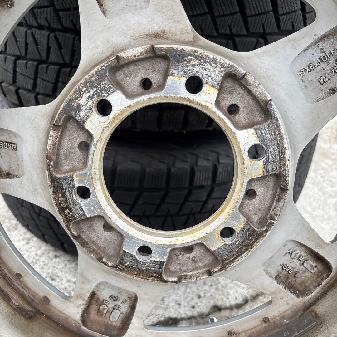 ブリザック 265/65R17 タイヤ・ホイールセット 4本