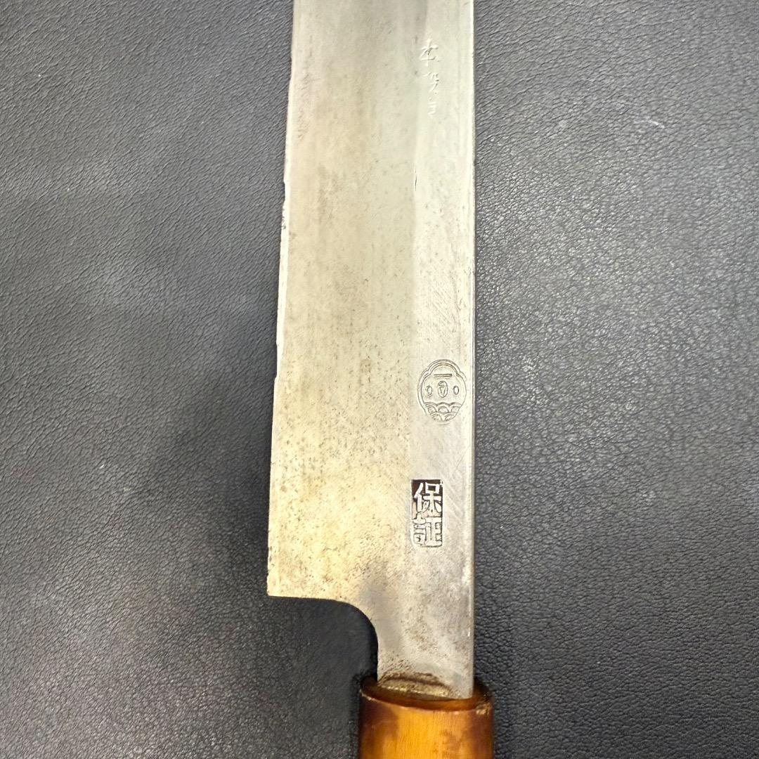 ◉前Ha1001 堺一文字光秀 柳刃包丁 和包丁 木製ハンドル