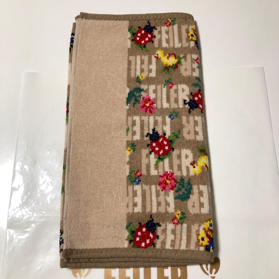 フェイラーアンドハイジ フェイスタオル ベージュ