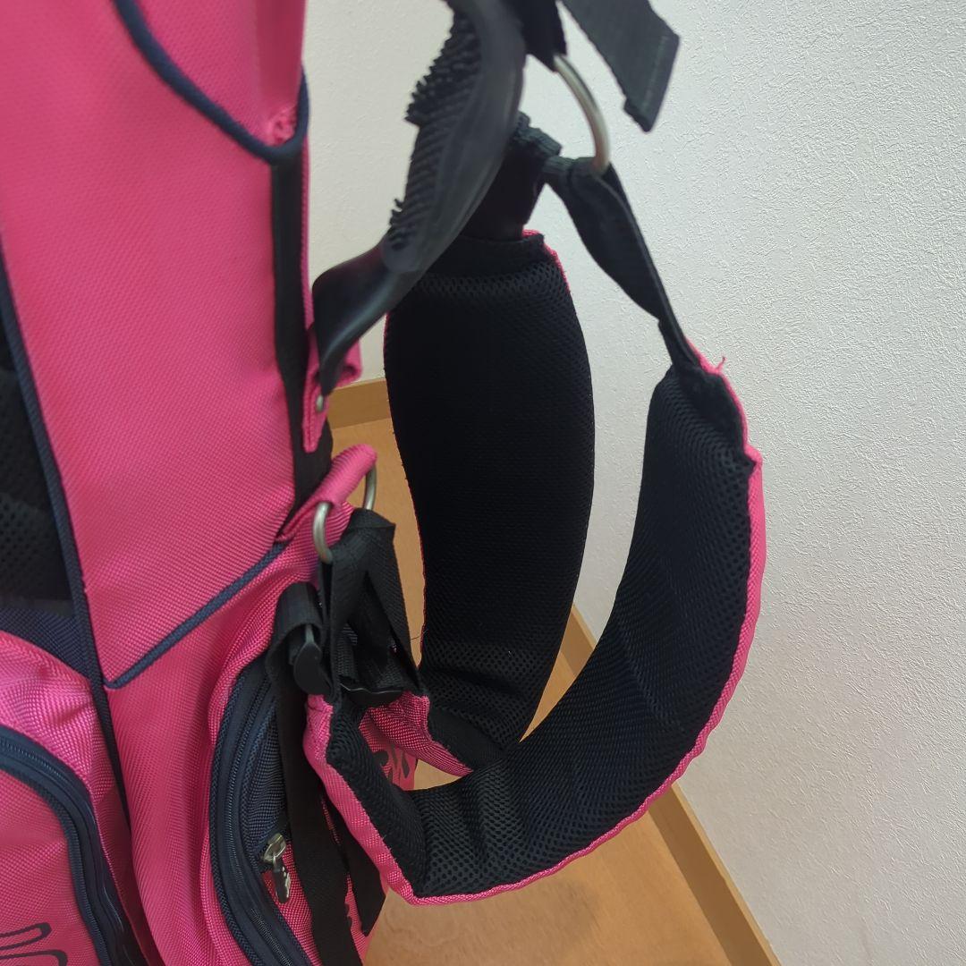 ジャックバニー　キャディーバック　ピンク