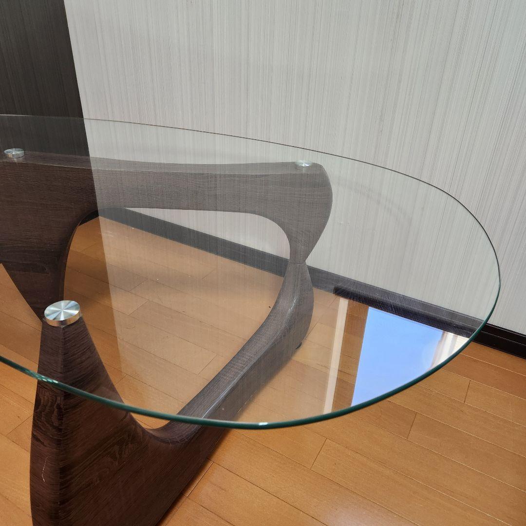 【送料無料】イサム ノグチ　コーヒーテーブル　リプロダクト　ブラウン