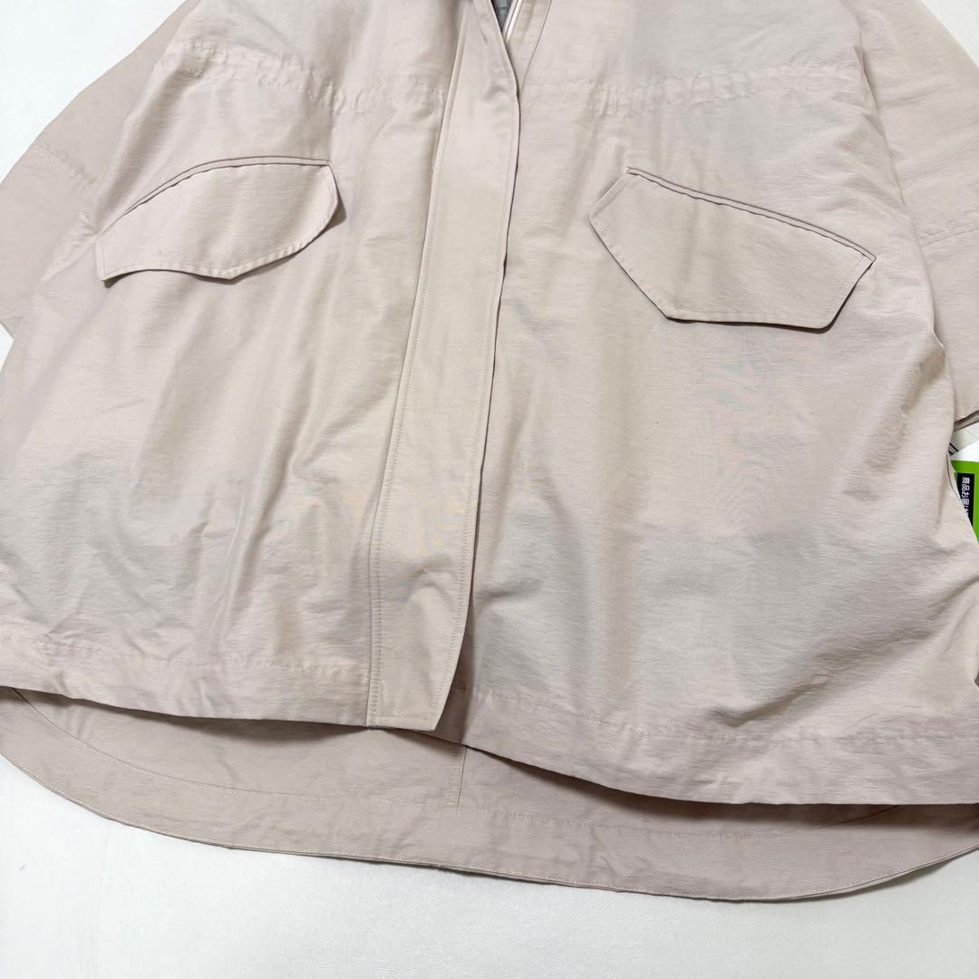 新品✨ダーマコレクション✨2wayフーデットコート　ボアライナー付き　Lサイズ